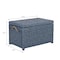 Happimess Jacob 31.5in Hand-Woven Wicker Storage Trunk, Blue HPM9003G - alternate 9