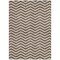 Homeroots 9' X 12' Brown And Beige Chevron Washable Indoor Outdoor Area Rug 595305 - alternate 8