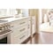 Amerock London 8 in 203 mm Center-to-Center Black Chrome/Golden Champagne Cabinet Pull BP36663BCRBBZ - alternate 4