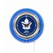 Holland Bar Stool Co Toronto Maple Leafs Double Neon 15" Clock, NHL Clk15TorMpl - alternate 1