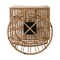 Alaterre Furniture Alaterre Servana Outdoor Swivel Wicker Chair with Cushion Tan Boho Patio Lounger Design 80-OUTD-SERAVA-CH - alternate 4
