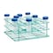 United Scientific Coated Wire Rack, 50 mL Centrifuge Tubes, 36 Place, Teal CWRCT08 - alternate 2