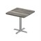 Correll Square Cafe Table, 30 in W, 30 in L, 29 in H, Particleboard Top, New England Driftwood SXT30S-52-98-52 - alternate 1
