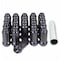 Coyote Wheel Accessories WHEEL INSTALLATION KIT 5 Lug Kit 14 Millimeter x 15 Thread Size 60 Degree Conical Spline Drive 63K548BLK - alternate 1