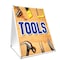 Signmission Tools, 36 Inch x 24 Inch A-frame Yard Sign, Plastic Sign SBC-2436-Tools - alternate 1