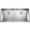 Blanco Precision 16 R0 Large Equal Double Bowl 516212 - alternate 1