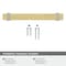 Amerock Overton 5-1/16 in 128 mm Center-to-Center Brushed Gold/Satin Nickel Cabinet Pull BP36682BGLG10 - alternate 5