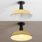 Jonathan Y Camila 14" 1-Light Classic Industrial Indoor/Outdoor Iron LED Semi Flush Mount, Matte Yellow JYL7617H - alternate 7