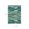 Homeroots 10' X 14' Emerald And Lime Green Abstract Washable Indoor Outdoor Area Rug 612502 - alternate 9
