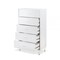Homeroots 32" White Five Drawer Standard Chest 286660 - alternate 3