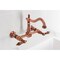Kingston Brass Two-Handle Wall Mount Bridge Kitchen Faucet, Antique Copper KS126ALAC - alternate 6