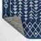 Jonathan Y Ziri Moroccan Geometric Navy/Cream 4 ft. x 6 ft. Area Rug MOH210D-4 - alternate 6