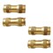 Mytee Products 4Pcs DOT Union Connector Brass Push-to-Connect Air Brake Fittings 5/8in Tube OD, 2PK MP-ABF-UNION58x2 - alternate 1