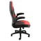 Elama High Back Adjustable Faux Leather Office Chair in Black and Red ELM-F-008 - alternate 5