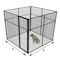 K9 Kennel Store 8ft X 8ft Basic 7ft Tall Wire Kennel Powder Coated B7T8X8FK - alternate 1