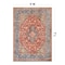 World Rug Gallery Red Vintage Medallion Rug - Washable, Low Pile, Great for Bedrooms or Living Rooms 5 ft x 7 ft WR171RED5X7 - alternate 9