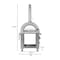 Koolmore 32 in.Outdoor Wood Fired Pizza Oven in Stainless-Steel KM-OKS-WFPO KM-OKS-WFPO - alternate 8