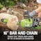 Greenworks 24V, 2 x 24V 16'' Brushless Chainsaw with, 2 4.0 Ah Batteries & Dual Port Charger 2018002 - alternate 8