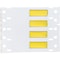 Brady BSP45 Series PermaSleeve Heat Shrink Polyolefin Wire Marking Sleeves, 0.25 in. Dia x 1 in. W, Yellow SA-3PS-250-1-YL - alternate 2