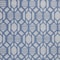 Homeroots 4' X 6' Blue Geometric Machine Braided Distressed Area Rug With UV Protection 555606 - alternate 8