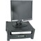 Kantek 2Level Monitor Stand with Drawer, Black KTKMS480 - alternate 2