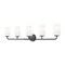 Z-Lite Montford 5-Light Vanity, 40 in W, Matte Black 7005-5V-MB - alternate 1