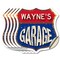 Signmission Wayne's Garage, 4 inch X 4 inch, Vinyl Decal, 5PK SHI-D-5PACK-4-383-WAYNE - alternate 1