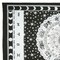 Homeroots 80" X 56" Black And White Cotton Hanging Tapestry 397208 - alternate 4