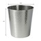 Happimess Axel Modern Minimalist Hammered Steel 2 Gal Waste Bin, Polished Steel, 2PK HPM1110E-SET2 - alternate 5