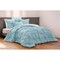 Homeroots Blue King Polyester 180 Thread Count Washable Down Comforter Set 528929 - alternate 5