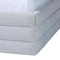 Baxton Studio Cadmus Modern Light Grey Channel-Tufted Fabric King Platform Bed 254-14061-ZORO - alternate 8