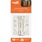 National Hardware 3'' Satin Nickel Surface-Mounted Door Hinge, 2-Count N830-435 - alternate 2