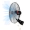 Vie Air The 24 Inch Tilting Wall Mountable Commercial Strength Oscillating Fan with 3 Speed in Black 750124654M - alternate 7