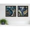 Homeroots Set Of Two Geode Reef Pleasure 2 Black Framed Print Wall Art, 2PK 408232 - alternate 4