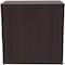 Lorell Essentials 2-Shelf Laminate Stack-on Bookcase, 36" x 15" x 36", Espresso LLR69629 - alternate 1