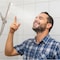 Supply Giant High Pressure Single Function Square Rainfall Showerhead, 2.5 GPM, 2in Face Diameter 74-927I-O - alternate 7