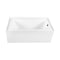Kingston Brass 60-Inch Acrylic Rectangular 3-Wall Alcove Tub Combo w/ Waste and Overflow Drain, Right Hand Drain CVTDE603122R3 - alternate 1