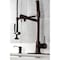 Kingston Brass Single-Handle Deck-Mount Pre-Rinse Kitchen Faucet with Pot Filler, Oil Rubbed Bronze LS8505DL - alternate 6