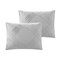 Homeroots Gray Queen Polyester 140 Thread Count Washable Down Comforter Set 528976 - alternate 7
