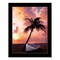 Homeroots Palm Tree Sunset Black Framed Print Wall Art 529592 - alternate 2