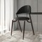 Leisuremod Venice Collection Modern Dining Chair In Black in Black, 2PK VC49BL2 - alternate 1