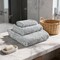 Homeroots Set of Three Sea Green Cotton Quick Dry Terry Cloth Towels, 3PK 700342 - alternate 4