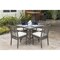 Panama Jack Outdoor Panama Jack Graphite 5-Piece Side chair Dining Set with Cushions PJO-1601-GRY-5DS-CUSH - alternate 2