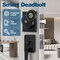Wrightmaster 3 in 1 Aluminum Smart Lock Deadbolt with App Biometric Door Knob, Keyless Entry Door Lock, in Black ZR-B3 - alternate 7