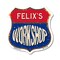 Signmission Felix's Workshop, 18 Inch X 18 Inch, Plastic Sign SHI-P-18-489-FELIX - alternate 1