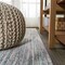 Jonathan Y Loom Modern Strie' Gray/Turquoise 2 ft. x 10 ft. Runner Rug SOR200B-210 - alternate 8