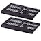 Lockermate Adjust-A-Shelf Locker Shelf, Extends to Fit Your Locker, Black, 2-Pack 5024-BLK-2PK - alternate 1