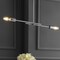 Jonathan Y Turing 30.5" Adjustable Metal LED Linear Pendant, Chrome JYL7457A - alternate 10