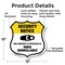 Signmission Security Notice Shield Sign This Propert, 12 Inch X 12 Inch, Aluminum Metal Sign SHI-A-12-461 - alternate 6