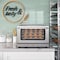 Koolmore 23 in. Countertop Convection Oven for Half-Size Pans with 4 Racks 1600W of Power in Stainless-Steel KM-CTCO-15 - alternate 9